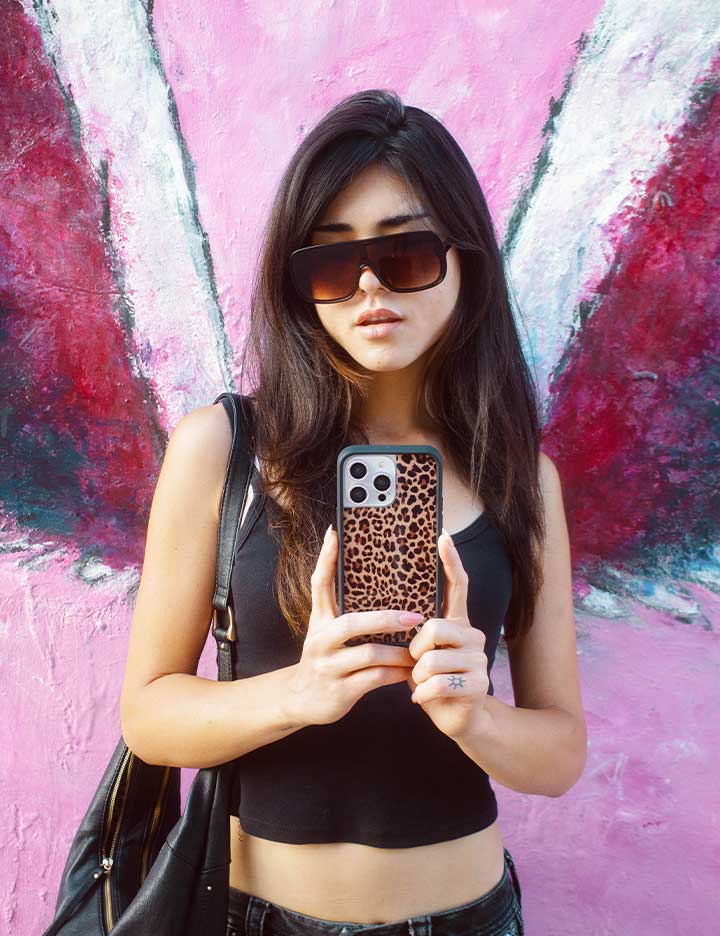 Meow | Brown iPhone Case