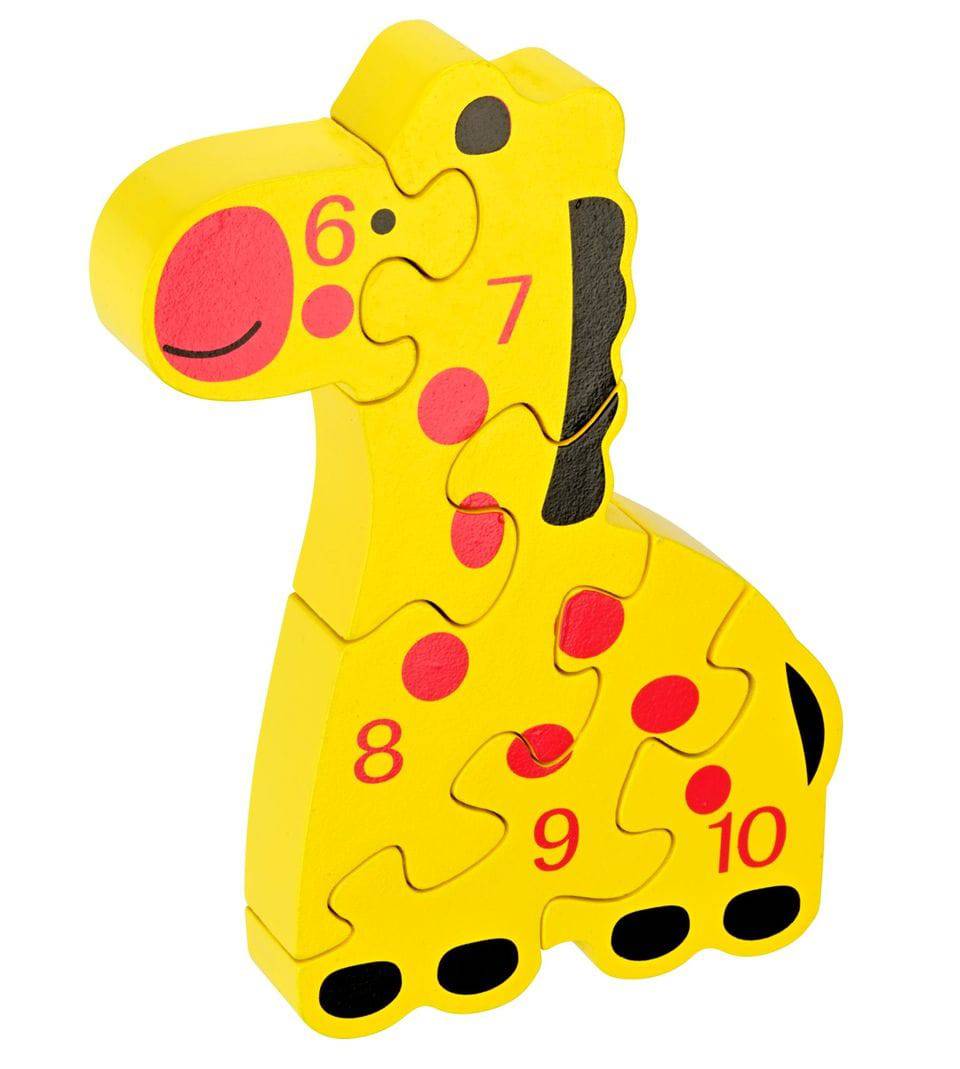 ZOO PUZZLE – Giraffe 3D Wood Chunky Puzzle