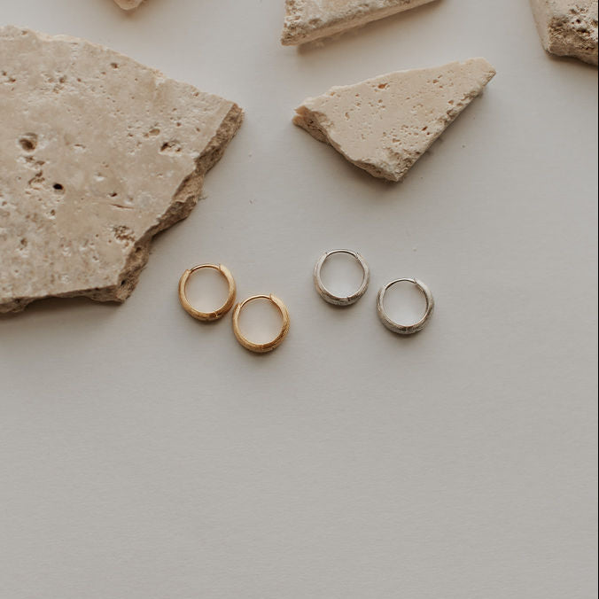 Rue Brushed Hoops