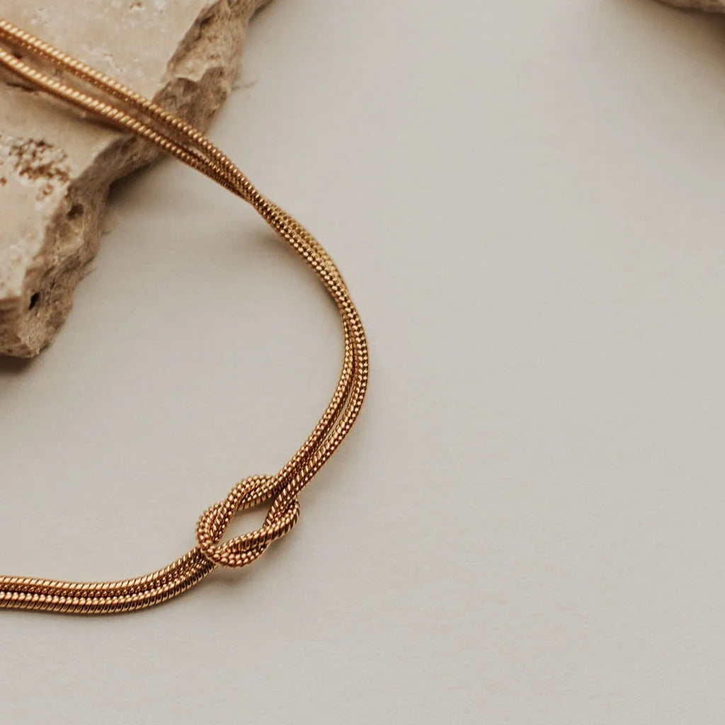 Evelyn Infinity Knot Bracelet