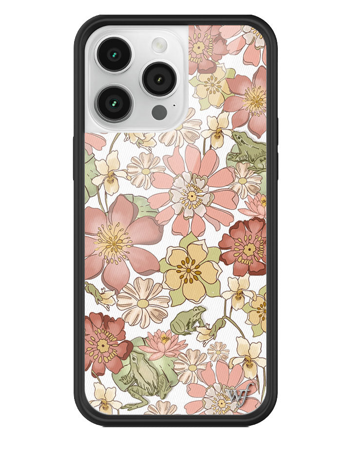 Lily Pad Floral iPhone Case