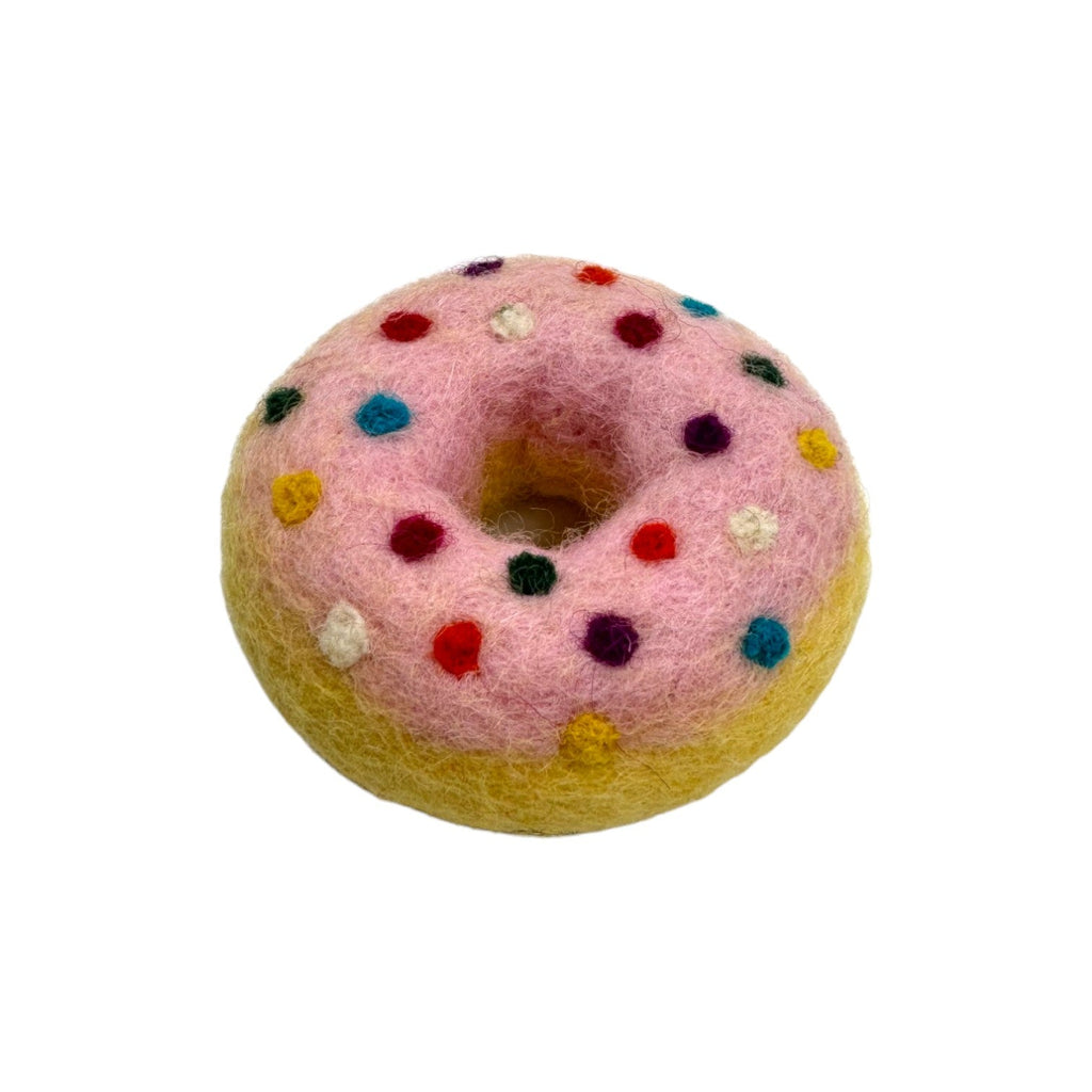 **Pre-order (Ships in 2-3 Weeks)**Handmade in Nepal 100% Wool Felt Foods Play Set for Pretend Cooking and Farmer's Market Play