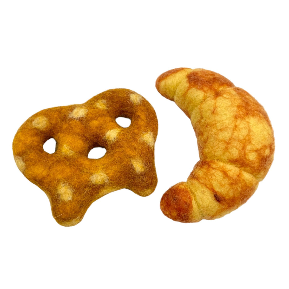 **Pre-order (Ships in 2-3 Weeks)**Handmade in Nepal 100% Wool Felt Foods Play Set for Pretend Cooking and Farmer's Market Play