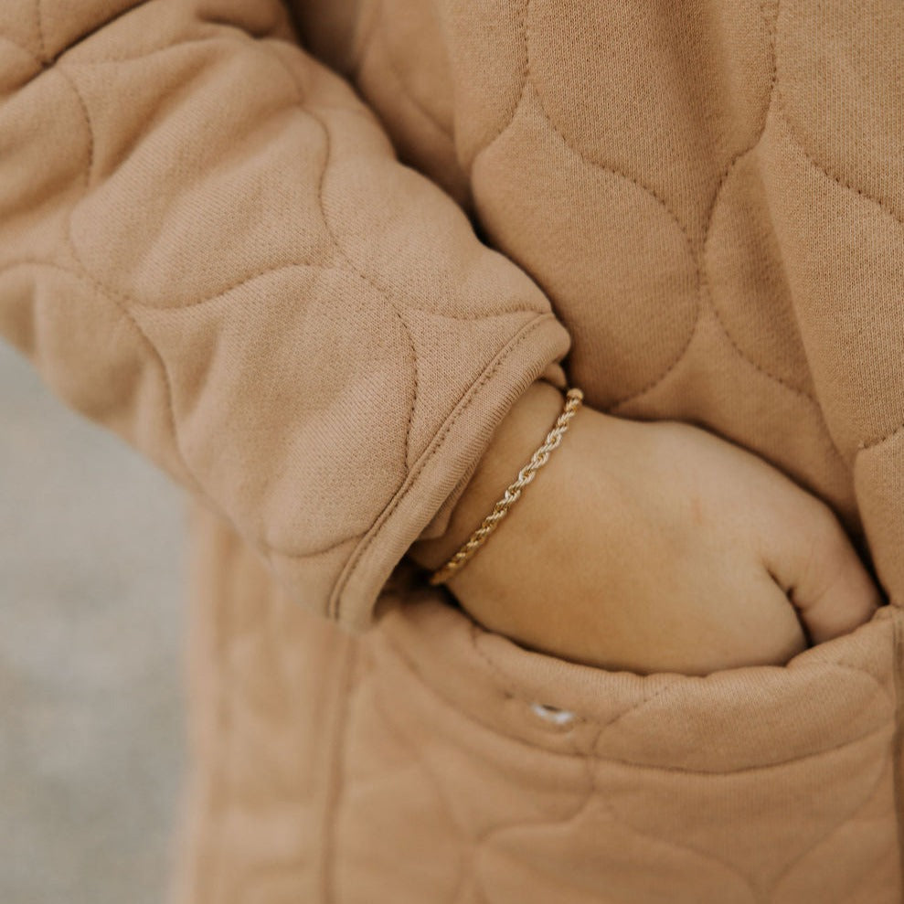 Naomi Gold Filled Rope Bracelet