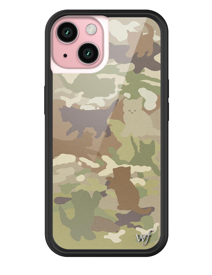 Cat Camo iPhone Case