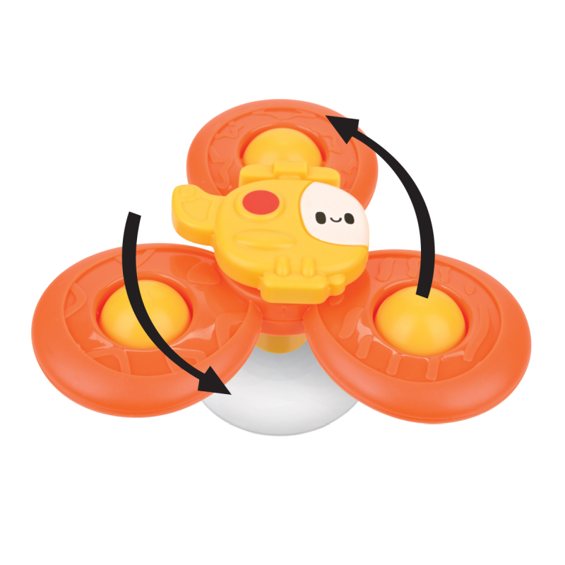 SPINNER FUN COPTER Multi-Sensory High-Chair Activity Toy