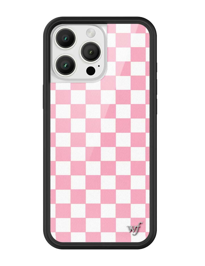 Checkers | Pink iPhone Case