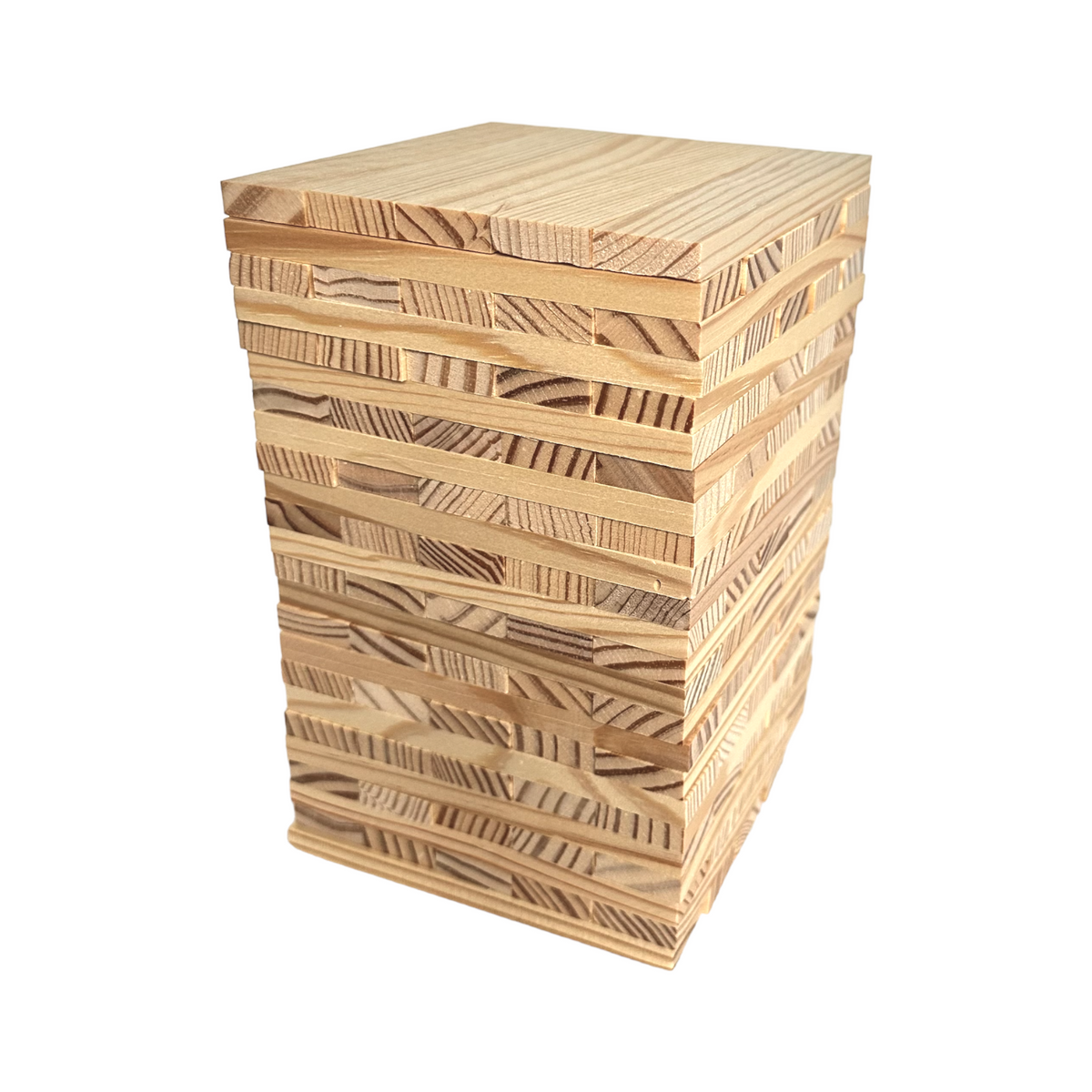 120-Piece Natural Wooden Building Planks Set | Open-Ended STEM Construction
