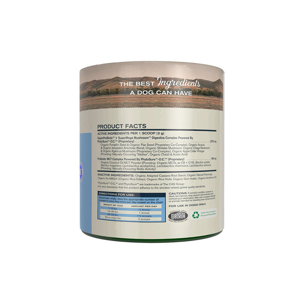 Badlands Ranch Super Gut Biotics Canine Health Supplement, 3.17-oz