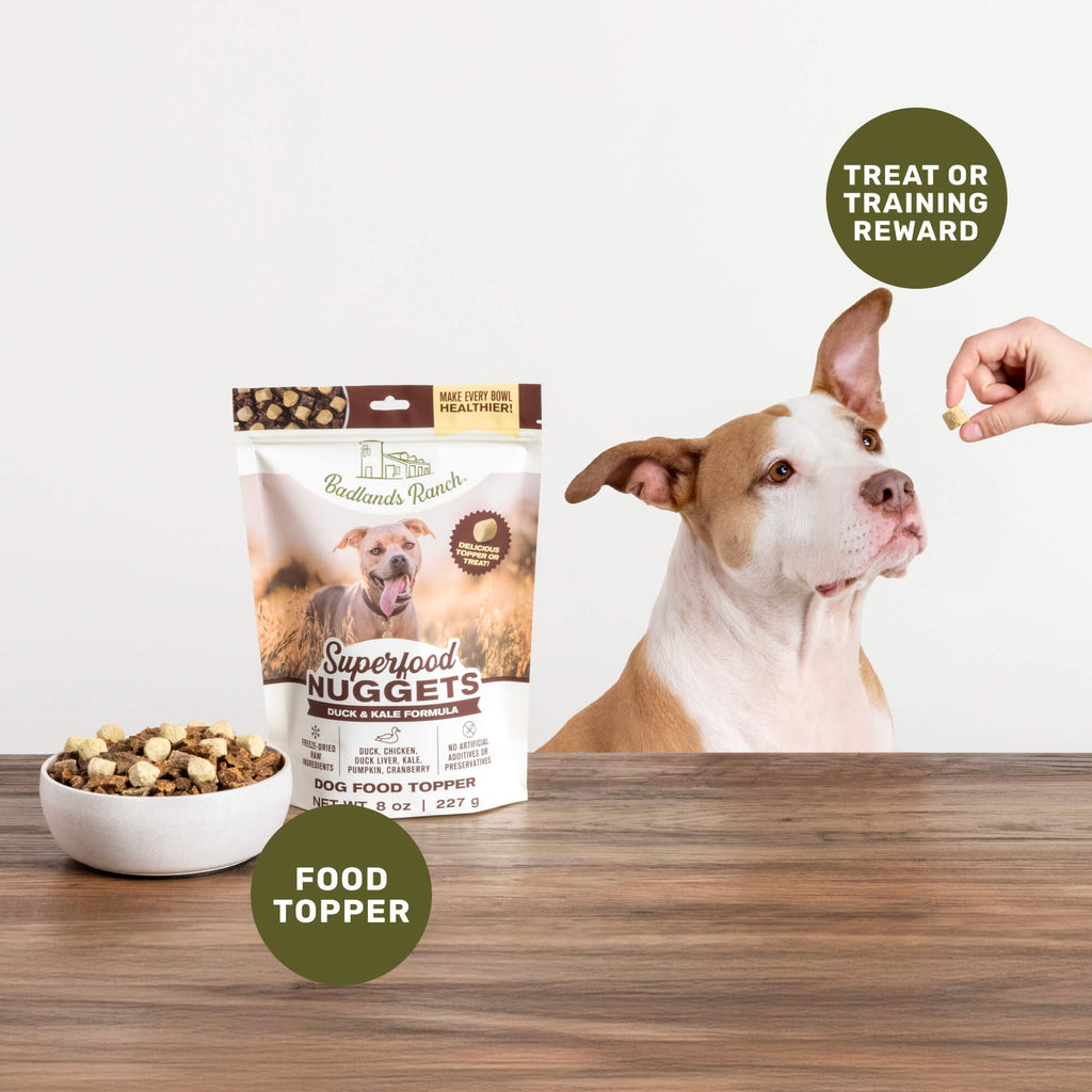 Badlands Ranch Superfood Nuggets Dog Food Topper