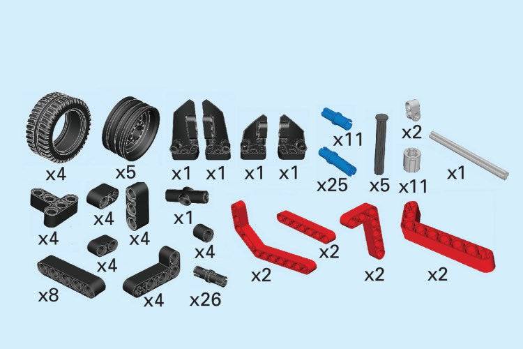 MECH WORKS D.I.Y. JEEP Construction Kit